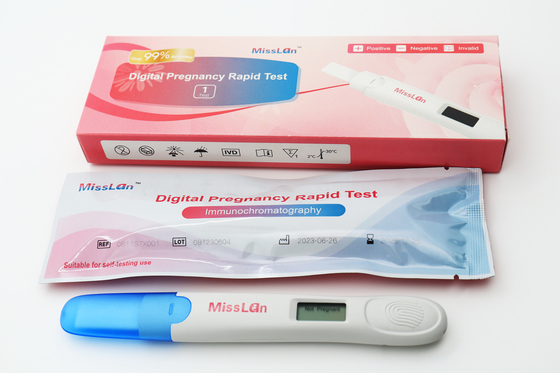 Ein Schritt Hcg-Schwangerschaftstest-Mittelstrahl für genauen Test