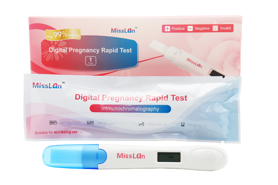 Test Kit Pregnancy Easy Test Midstream hCG ISO Digital DES CER-510k