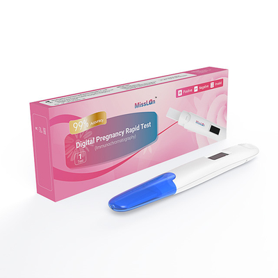 Test Kit With ODM Digital HCG +/- Genauigkeit des Ergebnis-99,9% für Schwangerschafts-Entdeckung