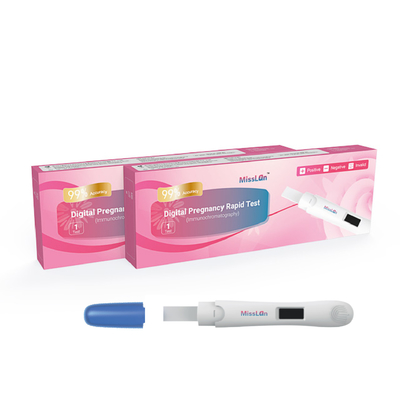 CER ANVISA 10mIU/mL 510k Schwangerschaftstest-Kit With Digital Accurate Result-Show