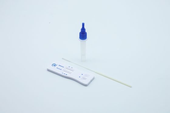 Kombinierter schneller Test Kit Plastic Material COVID 19 Influ