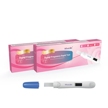 Genauigkeits-Digital HCG ODM 99,9% Test Kit Individual Pouch + Farbkasten