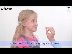 CE Mark V Chek Ag Saliva Rapid Test Card Non-Invasive